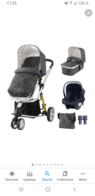 cosatto giggle 2 travel system pom pom tree